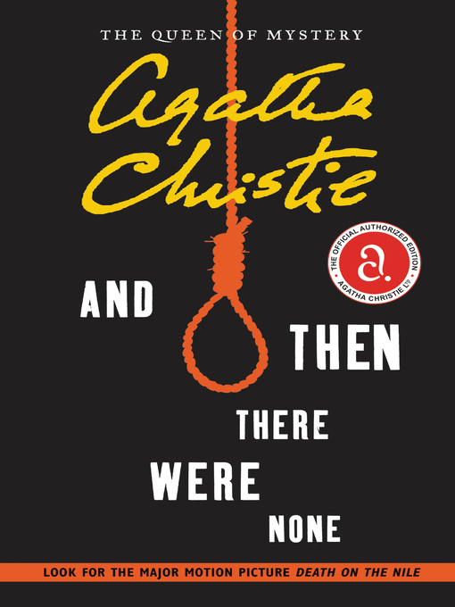 Détails du titre pour And Then There Were None par Agatha Christie - Liste d'attente